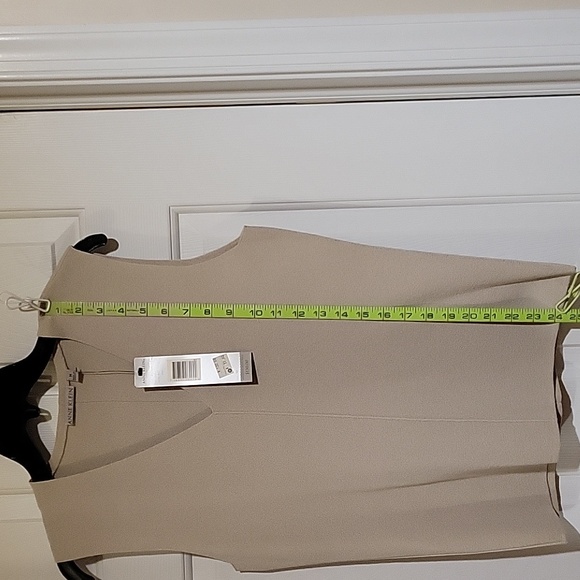 Anne Klein Sleeveless V-Neck Sweater - Picture 9 of 14